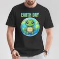Earth Day Restore Earth Turtle 2024 T-Shirt Funny Gifts