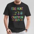 Easter Egg Hunt Champion Dad Pregnancy Announcement T-Shirt Funny Gifts