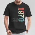 Edición Limitada 1970Intage 1970 Retro Classic 1970 Camiseta unisex Regalos divertidos