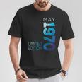 Edición Limitada Mayo 1970 Retro 1970Intage Año 1970 Camiseta unisex Regalos divertidos