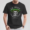 El Jefe Is Irish Today St Patrick's Day Skull Mexican T-Shirt Funny Gifts