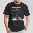 Electronic Diagram Electrical Engineer T-Shirt Unique Gifts