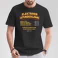 Elektroker T-Shirt Lustige Geschenke