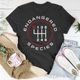 Endangered Species Manual Stick Shift Car Owner Driver T-Shirt Unique Gifts