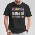 Everyone Communicates Differently Special Education Autism T-Shirt Unique Gifts