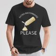 Extra Mayonnaise Please Vintage Food Lover T-Shirt Unique Gifts