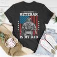 My Favorite Veteran Is My Dad Veterans Day Memorial Day T-Shirt Funny Gifts