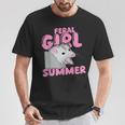 Feral Girl Summer Meme Possum T-Shirt Unique Gifts