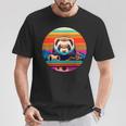 Ferret Sunset Retro Style Safari Vintage 70S T-Shirt Unique Gifts