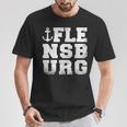 Flensburger Förde Flensburg Anchor T-Shirt Lustige Geschenke