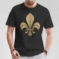 Fleur De Lis Fleur-De-Lys Symbol French Heraldry France T-Shirt Unique Gifts