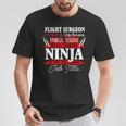 Flight Surgeon Full Time Multi Tasking Ninja T-Shirt Unique Gifts