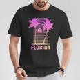 Florida Sunset Colors Aesthetic Classic T-Shirt Personalized Gifts