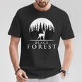 Forest Deer T-Shirt Lustige Geschenke