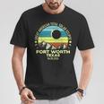 Fort Worth Texas Total Solar Eclipse 2024 T-Shirt Unique Gifts