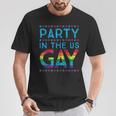 Fourth Of July Party In The Us Gay T-Shirt Unique Gifts