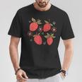Fraises Mignonnes De Jardin Cottagecore Esthétique T-Shirt Cadeaux drôles