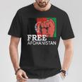 Free Afghanistan Afghan Flag United State Veteran Support T-Shirt Unique Gifts
