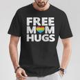Free Mom Hugs Free Mom Hugs Rainbow Gay Pride T-Shirt Unique Gifts