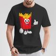 French Fries Ketchup Fast Food Lover Fancy Dress Costume T-Shirt Personalized Gifts