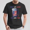 Beer Outfit Usa Flag 4Th Of July Clothes Men T-Shirt Unique Gifts