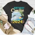 Birthday Cruise Squad 2024 Vacation Matching Family T-Shirt Funny Gifts
