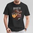 Don't Let The Old Man In Vintage Guitar Country Music T-Shirt Funny Gifts