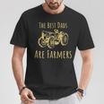 Farming The Best Dads Are Farmers Tractor T-Shirt Unique Gifts