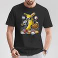 Fruit Lover Banana Playing Baseball Baseball Player T-Shirt Unique Gifts