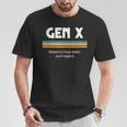 Gen X Raised On Hose Water And Neglect 1980S Style T-Shirt Unique Gifts