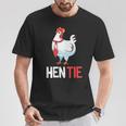 Hen Tie For Men Women Chicken Japanese Anime T-Shirt Unique Gifts