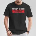 Hinten Steht Auch Was Hinten Steht Auch Wat T-Shirt Lustige Geschenke