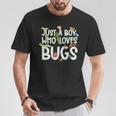 Insect Just A Boy Who Loves Bugs Boys Bug T-Shirt Unique Gifts