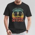 Old Drinker 50Th Cheers And Beers To My 50 Years T-Shirt Personalized Gifts