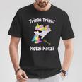 Party Unicorn Saufen Trinki Kotzi T-Shirt Lustige Geschenke