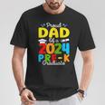 Proud Dad Of A Class Of 2024 Pre-K Graduate Father T-Shirt Funny Gifts