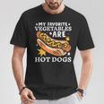 Sausage Bbg Hot Dogs Lover Hotdog T-Shirt Unique Gifts