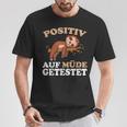 Sleep Positiv Auf Tatried T-Shirt Lustige Geschenke