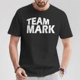 Team Mark Family Name T-Shirt Unique Gifts