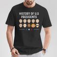 History Of Us Presidents Joe Biden Anti Trump Humor T-Shirt Unique Gifts