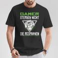 Gamer Die Nicht Sie Respawnen Zocken Gamer T-Shirt Lustige Geschenke