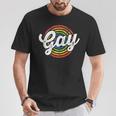 Gay Lgbt Equality March Rally Protest Parade Rainbow Target T-Shirt Unique Gifts