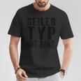 Geiler Typ Mit Beard Gray T-Shirt Lustige Geschenke