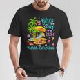 Girls Trip 2024 Palm Tree Sunset North Carolina Beach T-Shirt Unique Gifts