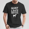 Goat Lives Matter T-Shirt Personalized Gifts