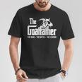 The Goatfather Goat Dad Farm Animal Lover Farmer T-Shirt Unique Gifts