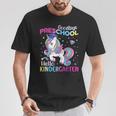 Graduation 2024 Goodbye Preschool Hello Kindergarten Unicorn T-Shirt Funny Gifts