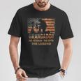 Grandaddy The Veteran Myth Legend Father's Day T-Shirt Unique Gifts