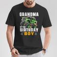 Grandma Of The Birthday Boy Monster Truck Birthday Family T-Shirt Unique Gifts