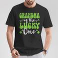 Grandma Of The Lucky One First Birthday St Patrick's Day T-Shirt Funny Gifts